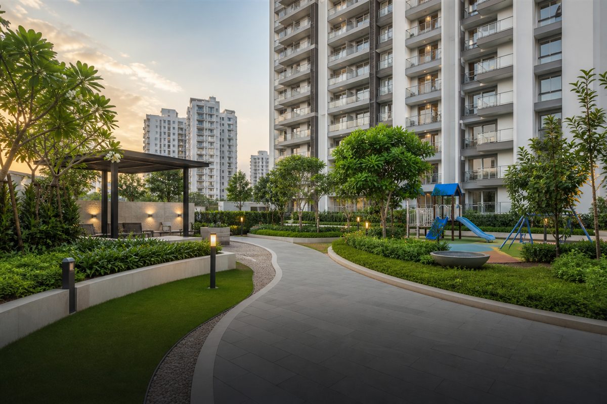 Family friendly society homes near schools and parks in Zirakpur