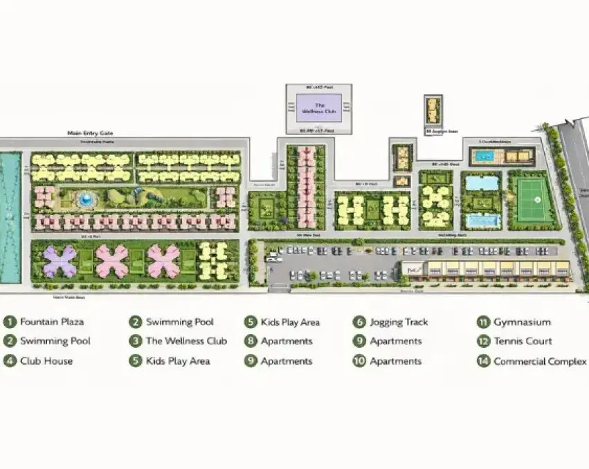 Maya Garden City 2BHK
