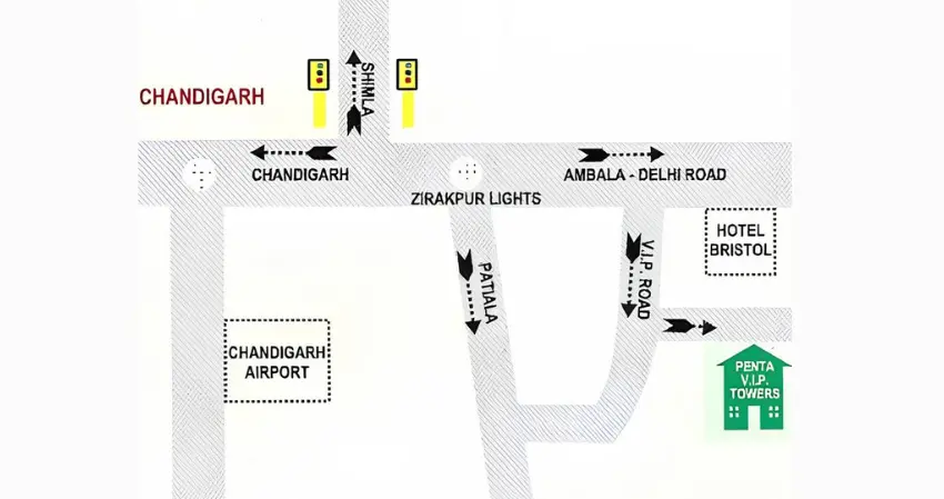 Penta Homes 2BHK in Zirakpur