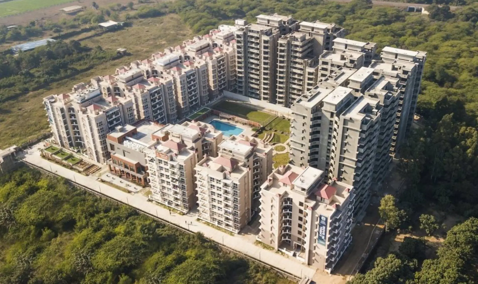 SAB SSL Highway Towers Shatabgarh 2BHK in Zirakpur