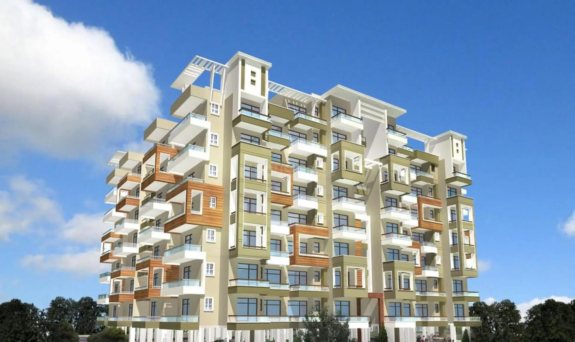 Tulip Heights 2BHK in Zirakpur
