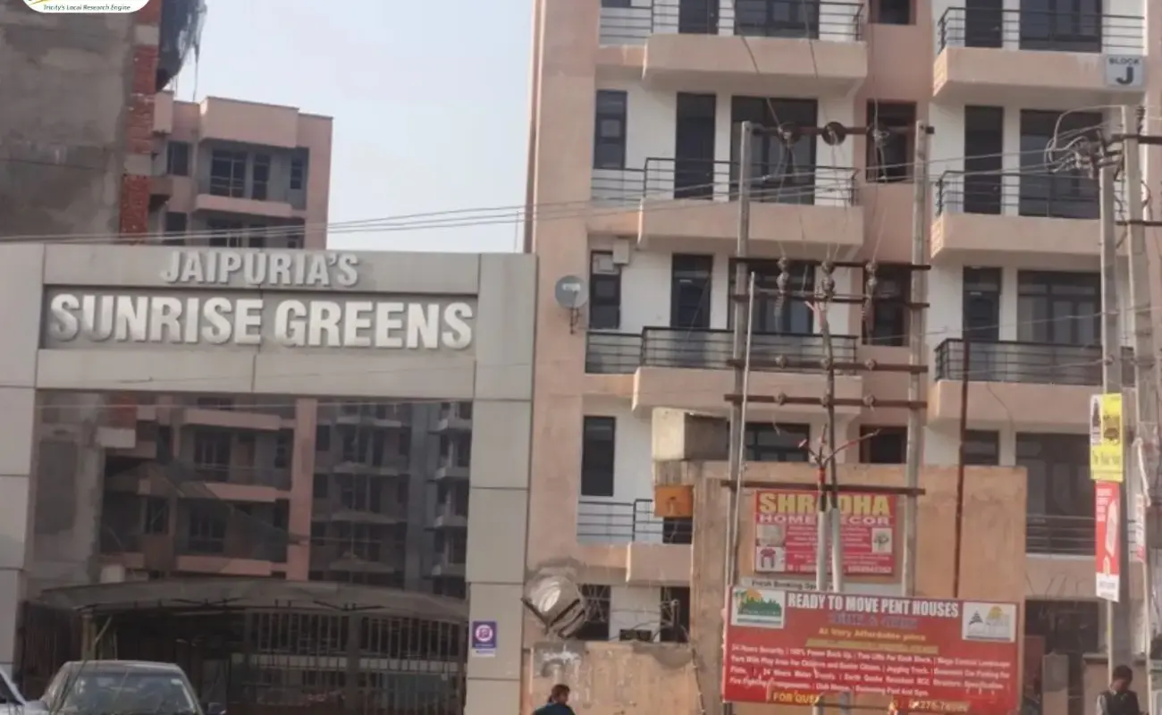 2BHK flats in Zirakpur